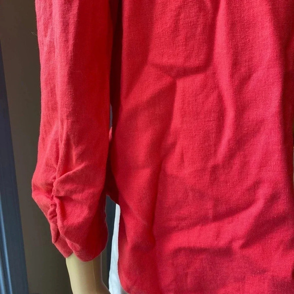 Love Tree Linen Blend Open Jacket/Cardigan Women Size L - Picture 6 of 7